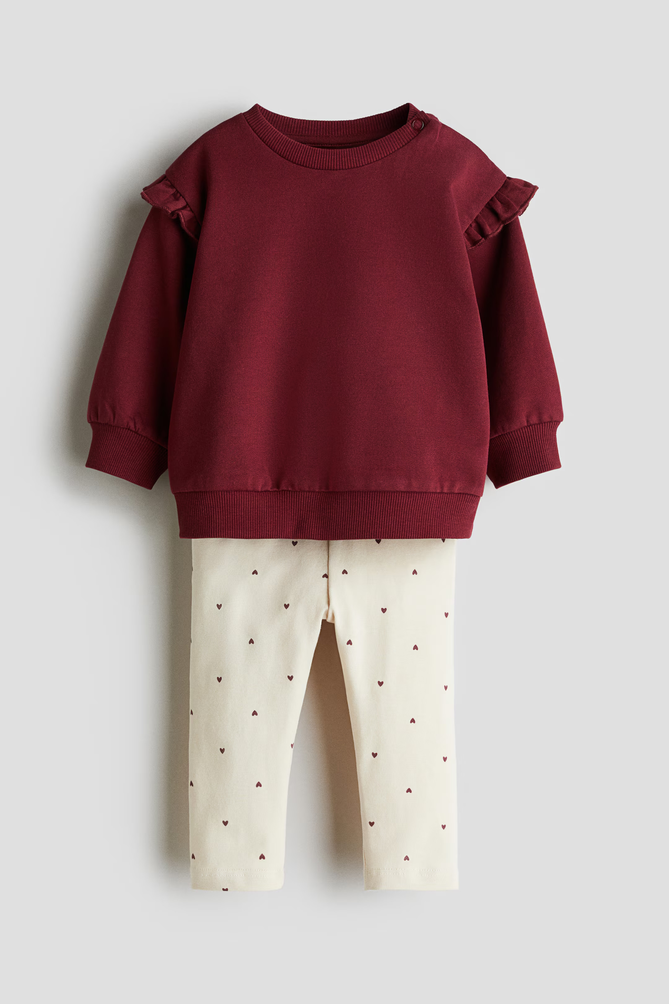 2-piece Sweatshirt and Leggings Set | H&M (US + CA)