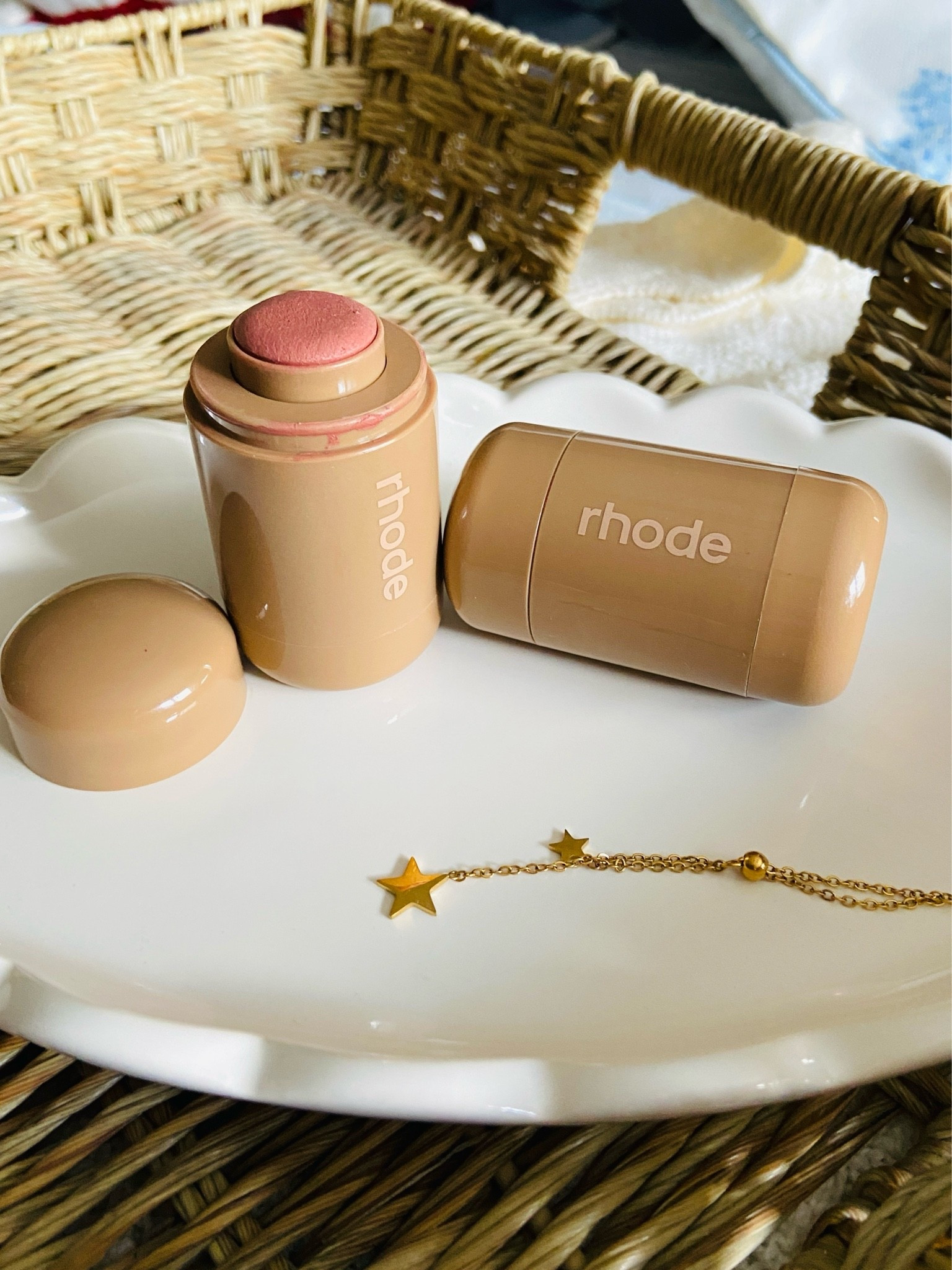 Current favorite cream blush shades from Rhode - freckle and tan line

#LTKdayinmylife #LTKgrwm #LTKselfcare