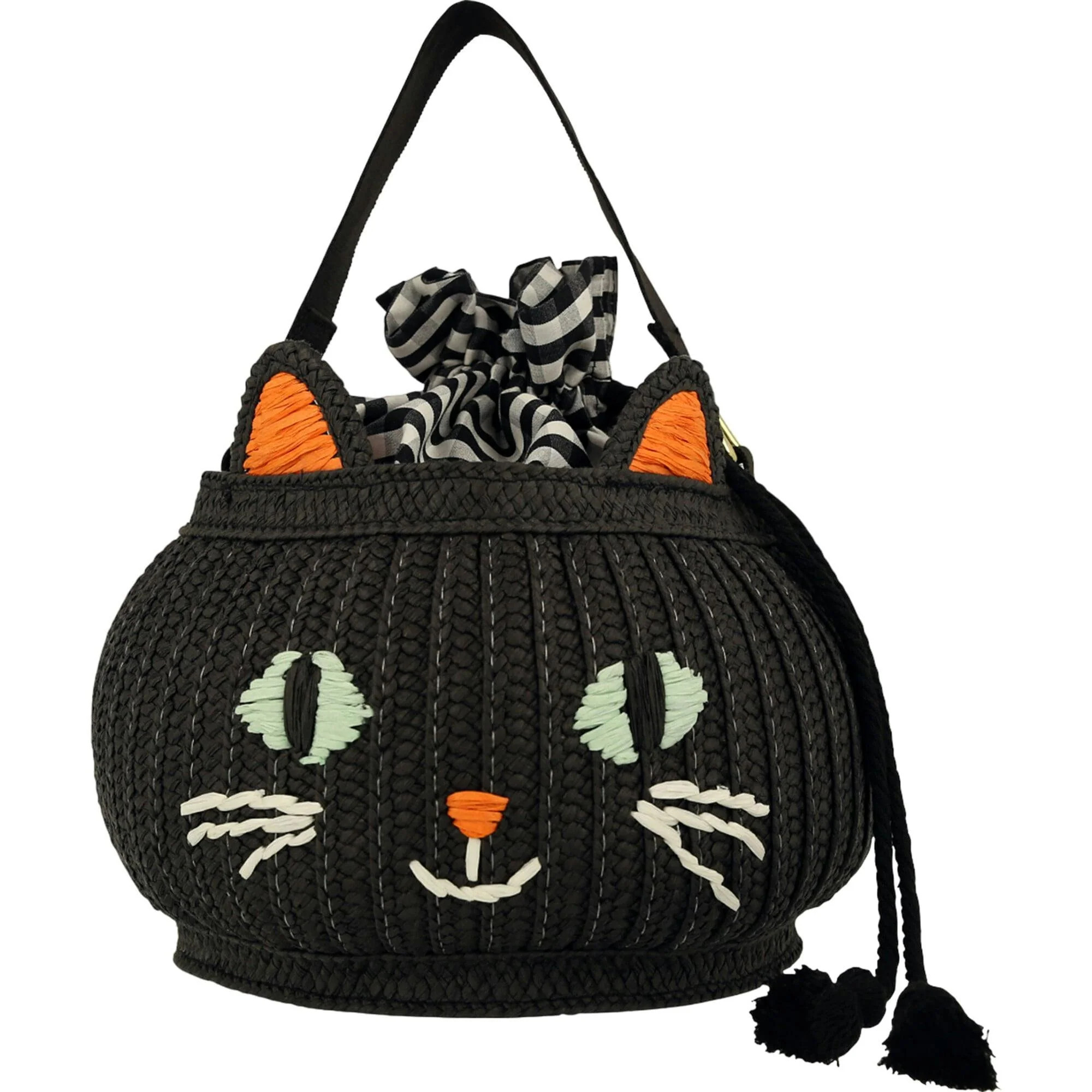Trick Or Treat Cat Basket Bag | Maisonette