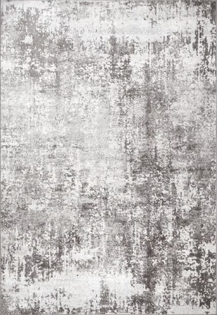Light Grey Whitney Vintage Abstract 9' x 12' Area Rug | Rugs USA