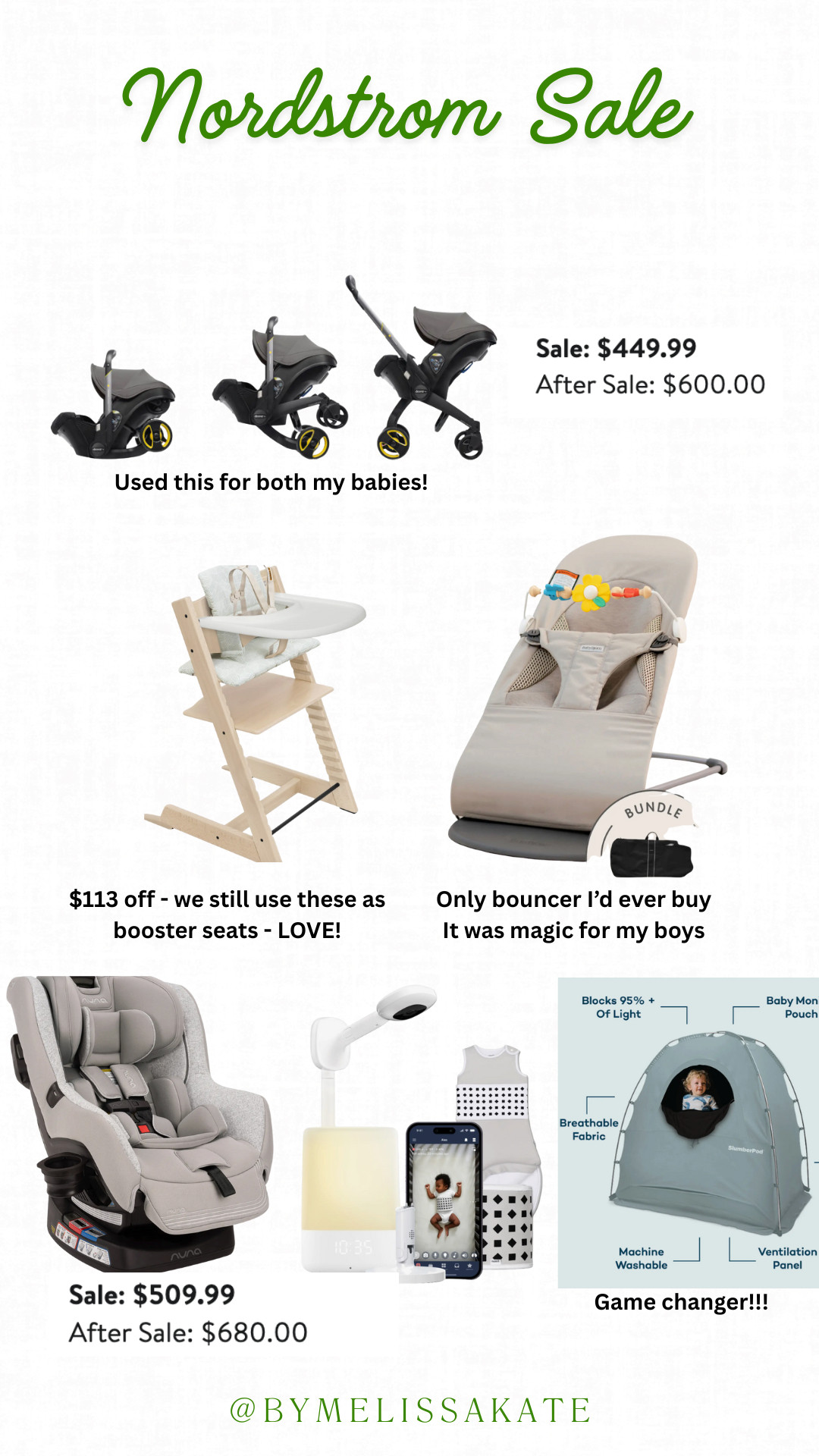 Nordstrom Anniversary Sale - Baby registry must haves. Travel and home finds. Our favorite high chair and bouncer! 

 #LTKBaby #LTKKids #LTKFamily