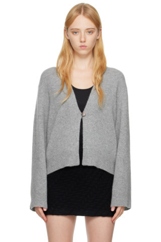 Loulou Studio - Gray Rapti Cardigan | SSENSE