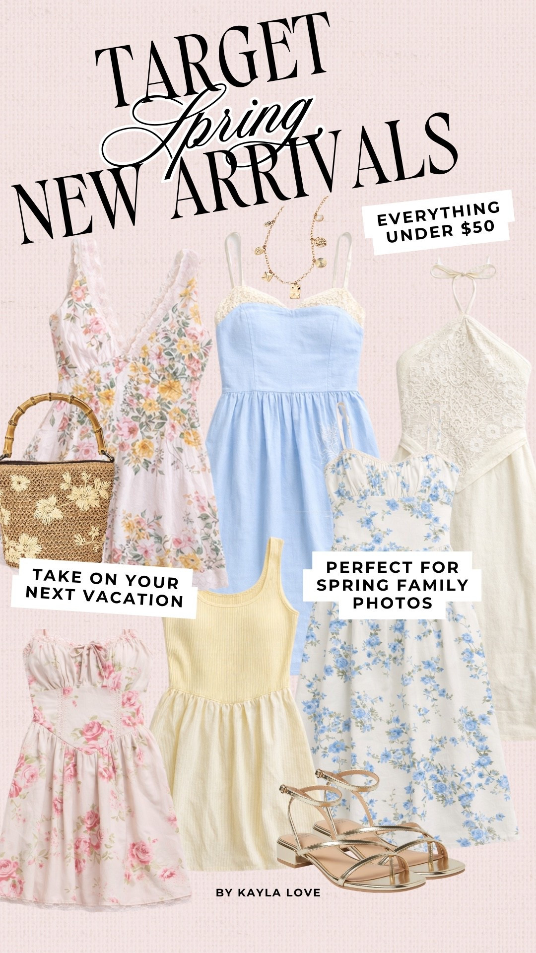 Obsessed with all of these spring dresses from Target that just dropped! Perfect for weekend getaways, brunch with the girls, or a cute picnic moment. The best part is that everything is under $50!

#LTKdayinmylife #LTKSeasonal #LTKgrwm