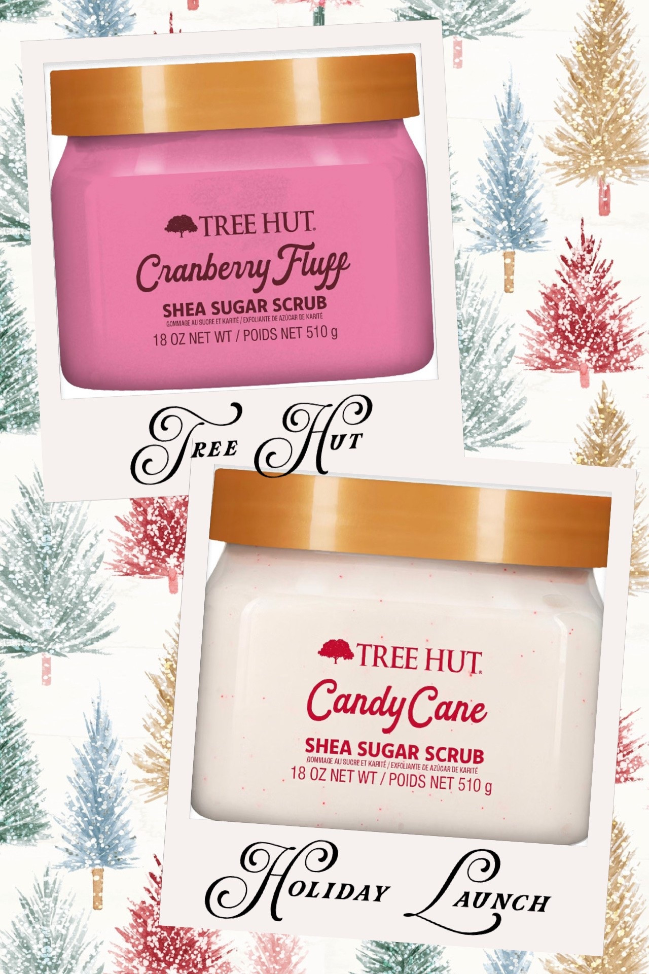 Just launched!!! Amazon JUST released the Limited Edition Tree Hut Cranberry Fizz & Candy Cane Shea Sugar Scrubs!!! These will go quickly - plus, they’re both on sale at special introductory pricing today! Such a perfect stocking stuffer or gift this season. 🩷❤️