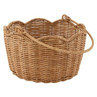 Scalloped Woven Basket | Ballard Designs, Inc.