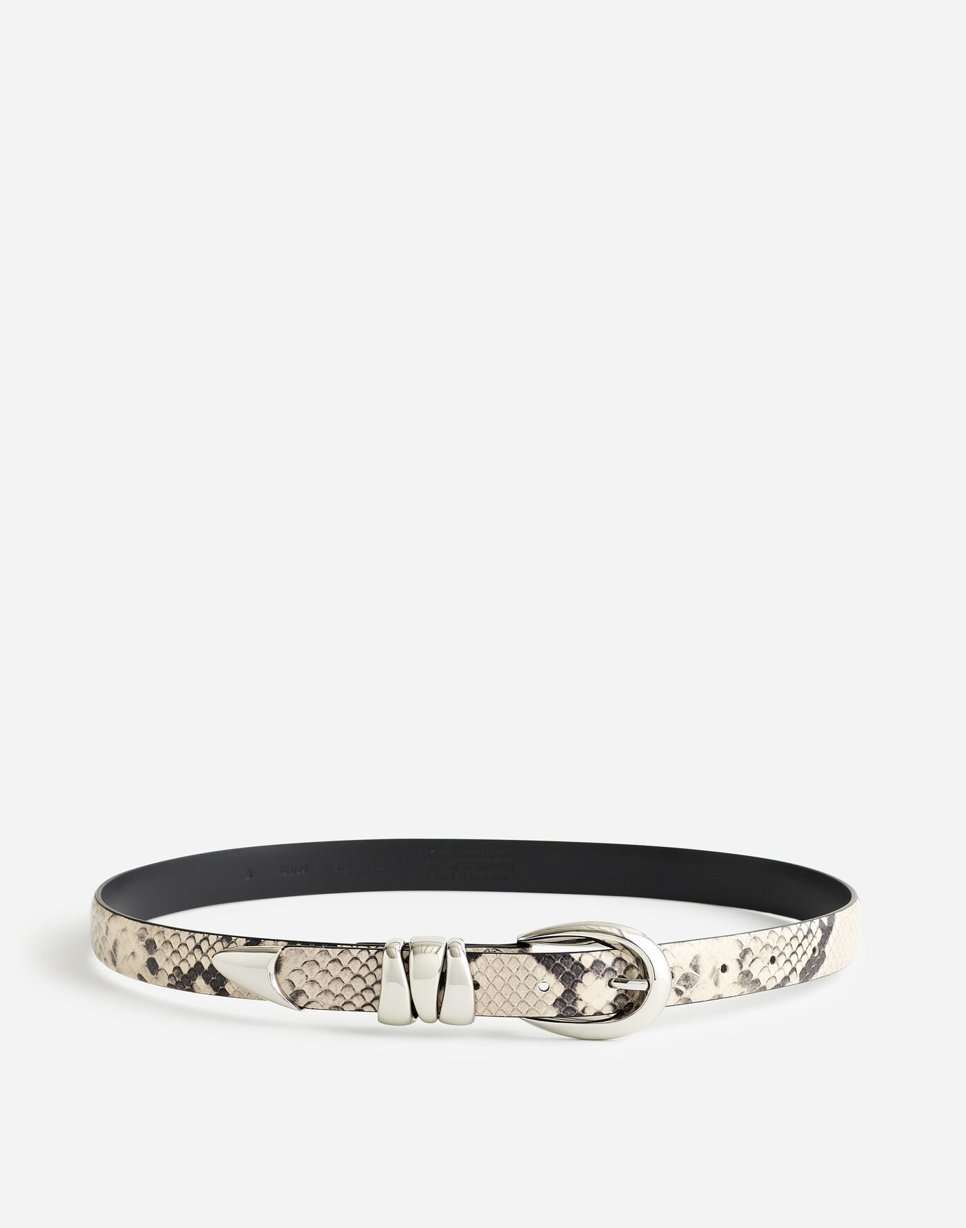 Triple Metal Keeper Belt | Madewell