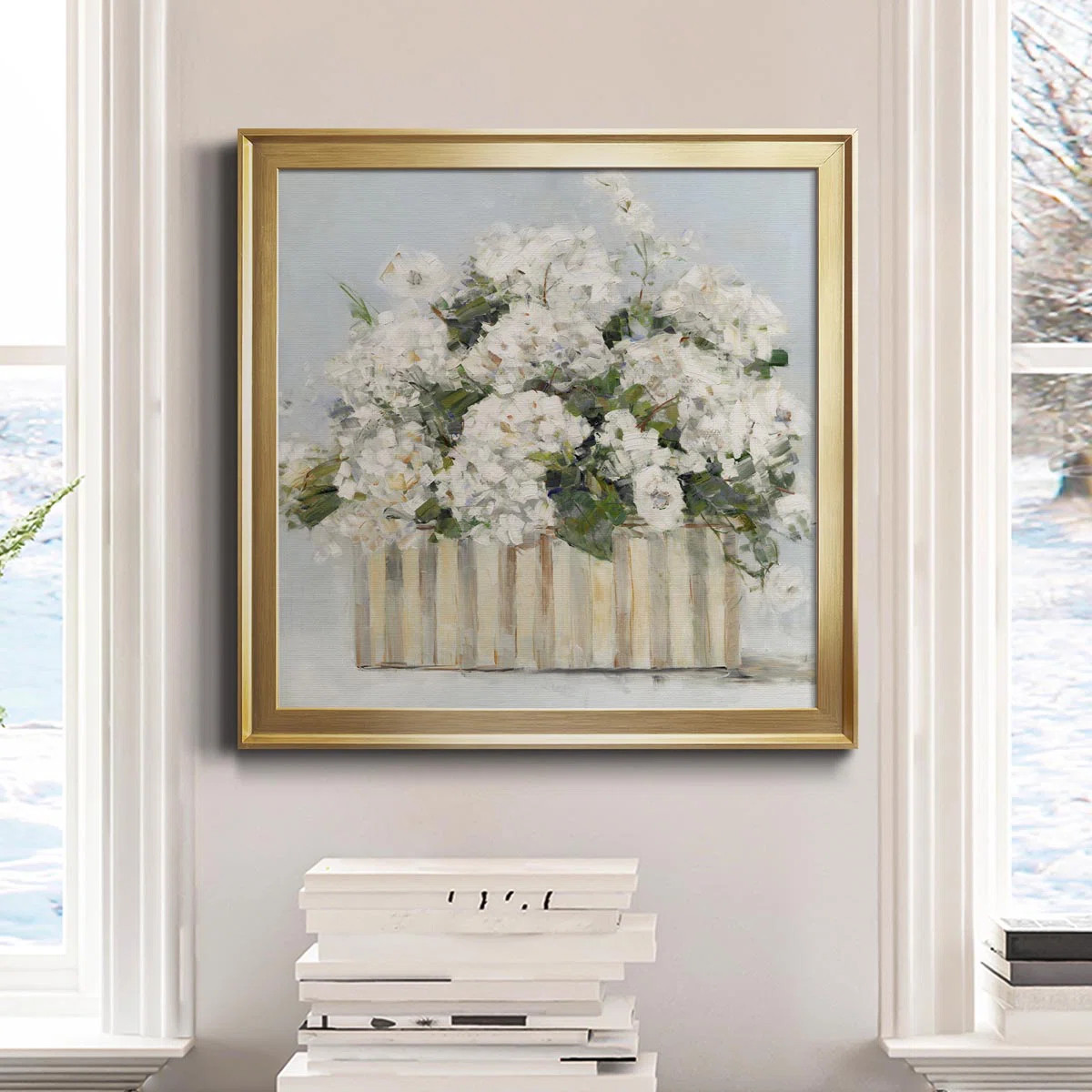 " Sweet Hydrangeas " Painting Print | Wayfair North America