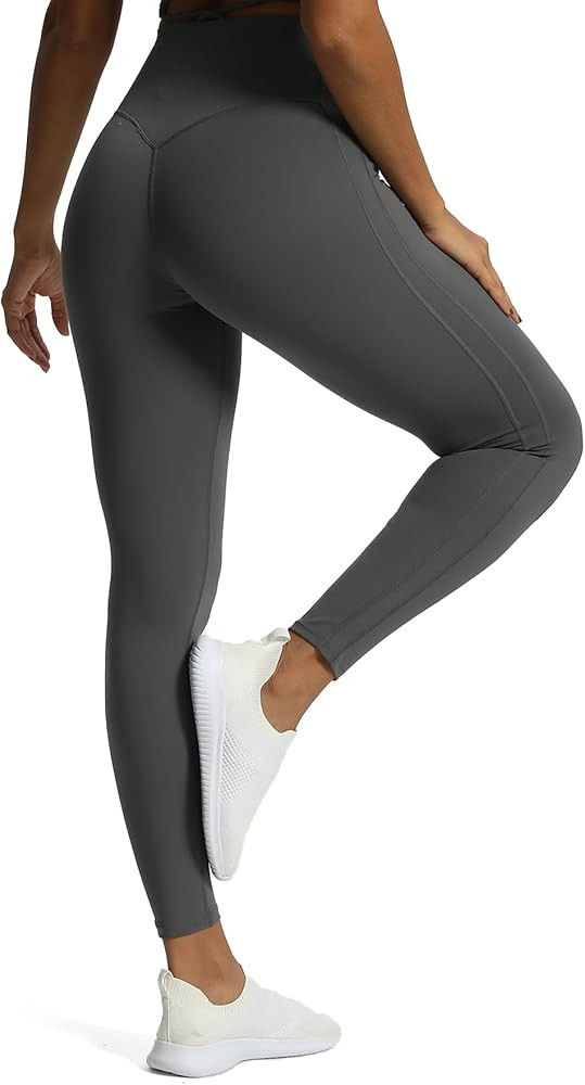 Aoxjox High Waisted Workout Leggings for Women GEO Compression Tummy Control Gym Buttery Soft Yog... | Amazon (US)