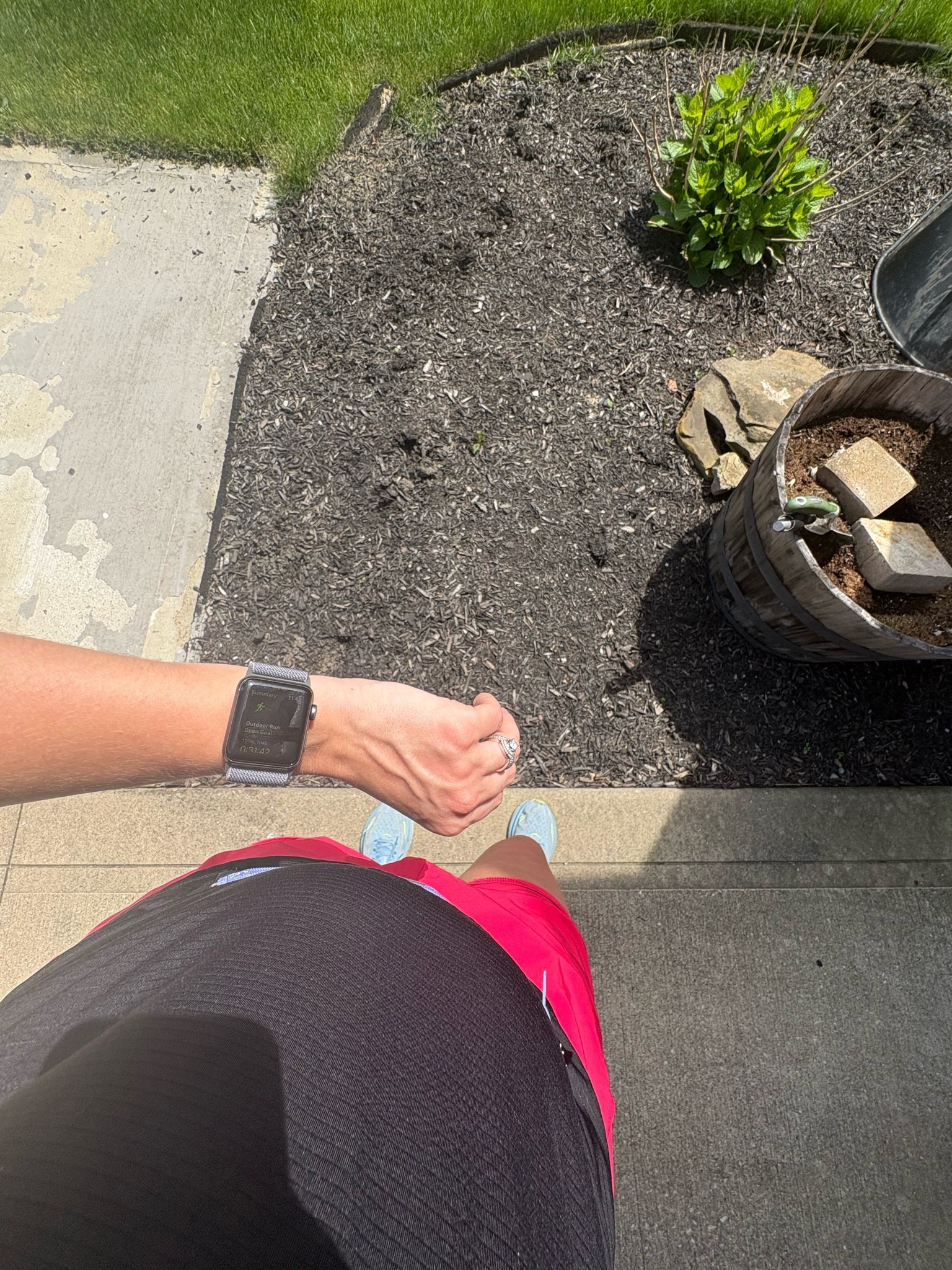 Still getting my miles in a few times a week at six months pregnant!

#LTKmomlife #LTKfitnessgoals #LTKmorningroutine
