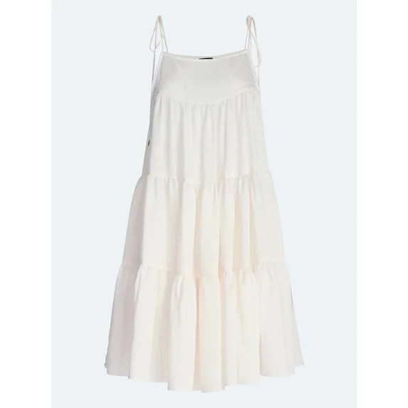 Scoop Women’s Flowy Tier Mini Dress, Sizes XS-XXL | Walmart (US)
