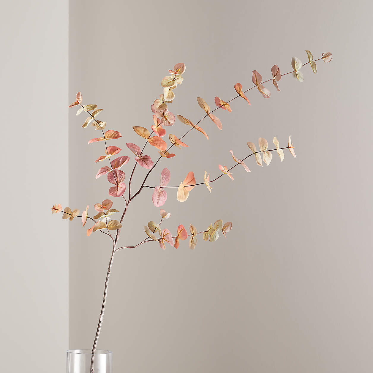 Artificial Fall Eucalyptus Stem + Reviews | Crate and Barrel | Crate & Barrel