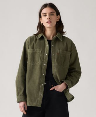 Women's Iris Corduroy Overshirt | Macy's