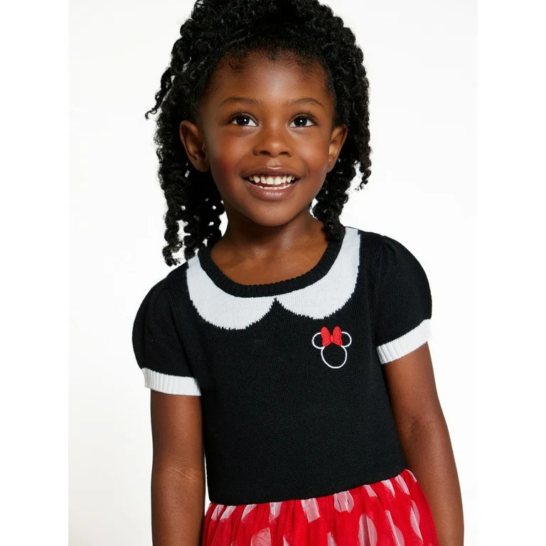 Disney Toddler Girls Minnie Mouse Cosplay Dress, Sizes 12M-5T | Walmart (US)