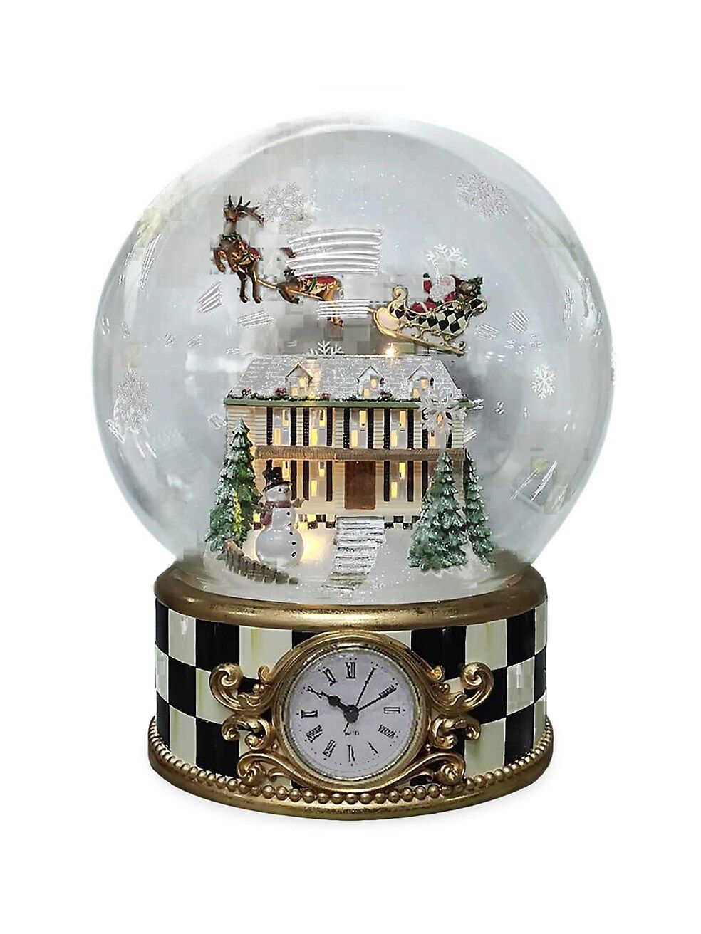 Christmas Magic Snow Globe Clock | Saks Fifth Avenue