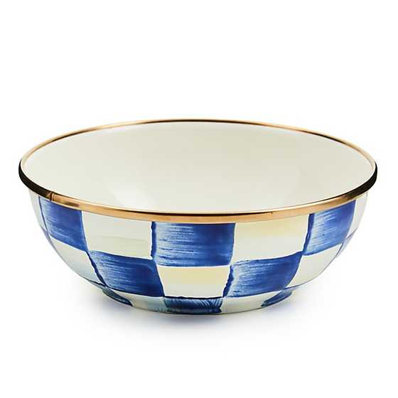 Royal Check Enamel Everyday Bowl | MacKenzie-Childs