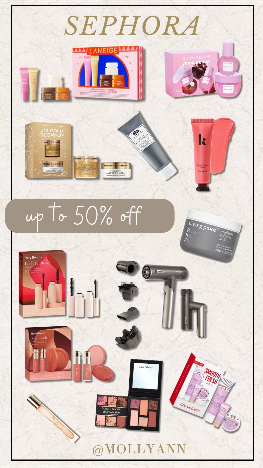 Up to 50% off select beauty finds at Sephora! 

#LTKBeauty #LTKSaleAlert