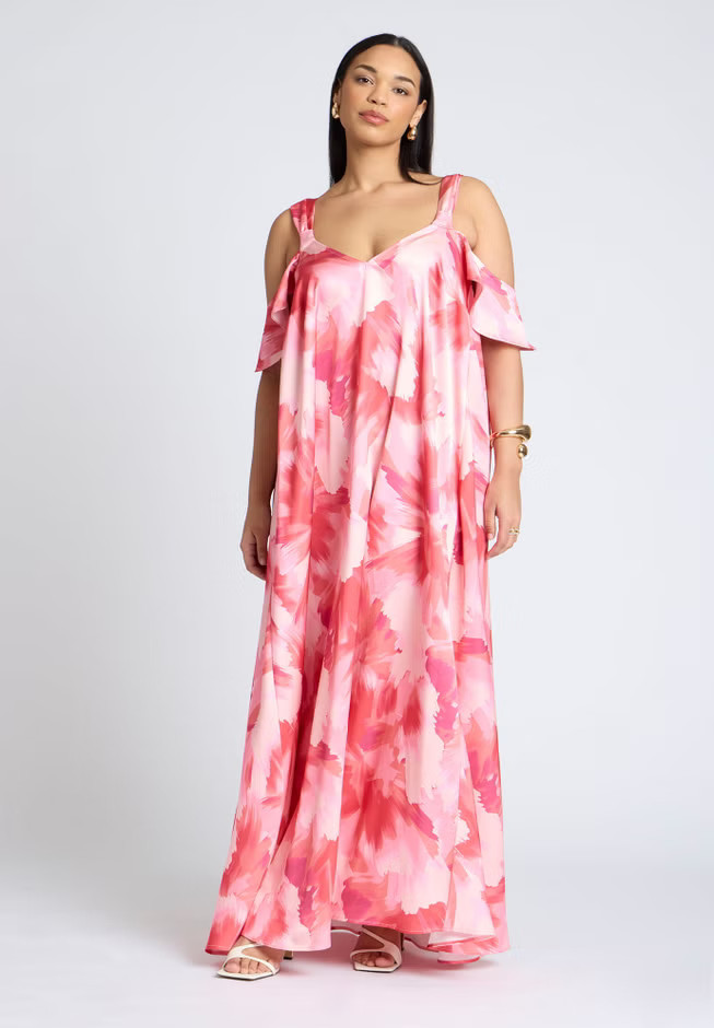 Strap Detail Trapeze Gown | Eloquii