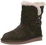 Amazon.com | Koolaburra by UGG Women's Delene Short Boot, Stone Grey, Size 8 | Snow Boots | Amazon (US)