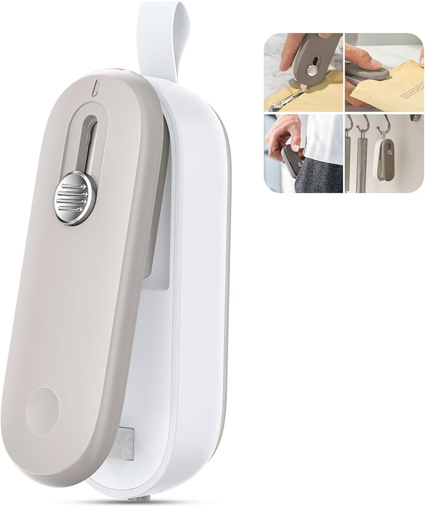 ODSD 2 in 1 Mini Bag Sealer Heat Seal and Cutter With Lanyard - Portable Handheld Chip Heat Seale... | Amazon (US)