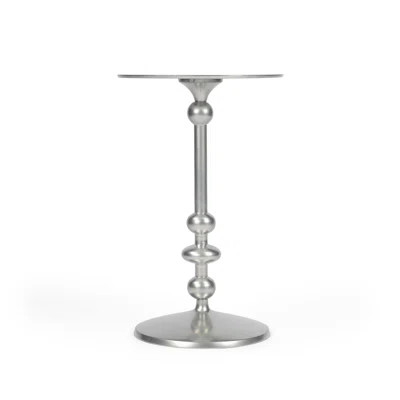 Gordy Aluminum Pedestal End Table | Wayfair North America