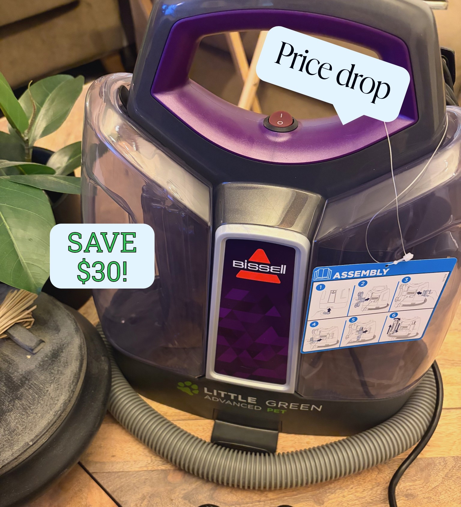 #Bissell Little Green Advanced Pet Portable Carpet Cleaner is on sale rn! $94 and originally is $124! #walmartsale #ltkhome

#LTKHome #LTKSaleAlert