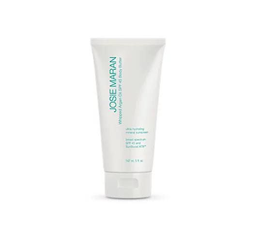 Josie Maran Whipped Argan Oil Mineral SPF 45 Bo dy Butter - QVC.com | QVC