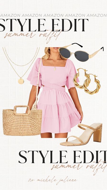 Summer outfit!! Loving this summer outfit for a summer hosting!! 

Amazon summer outfit, amazon fashion, summer dress, summer outfits, styled outfits, amazon heels, amazon woven bag

#LTKfindsunder100 #LTKSeasonal #LTKstyletip