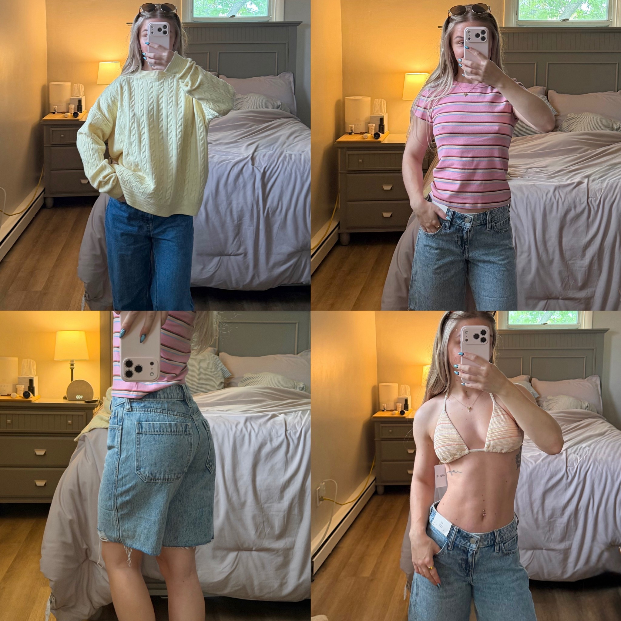 spring/summer mini shopping haul! outfit inspo, ootd, trendy outfit, spring fashion, pastel clothes

#LTKootd #LTKPetite #LTKSeasonal