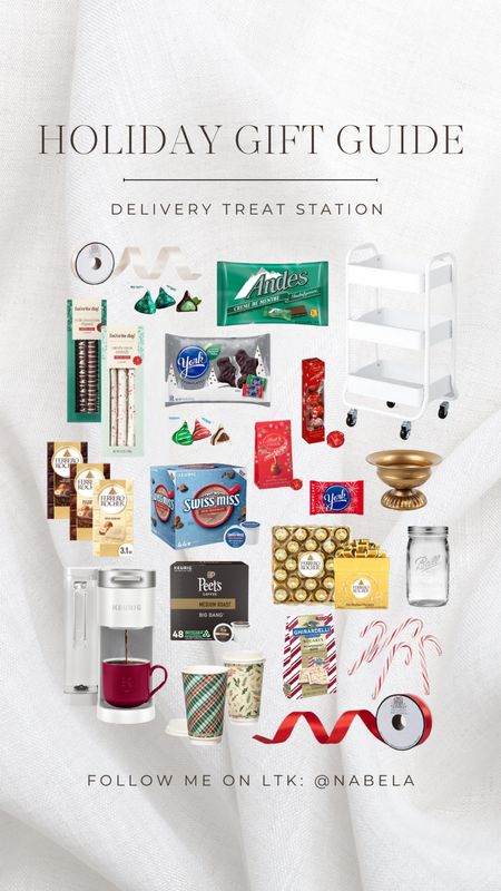 Love creating this Delivery Treat Station for the holiday season. Shop my go-to holiday goodies for a perfect delivery treat station! ✨

#LTKGiftGuide #LTKHoliday #LTKSeasonal