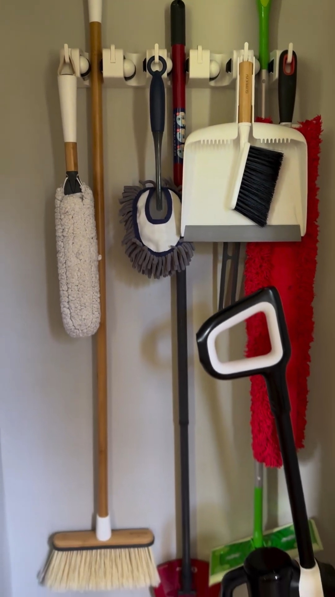 I recently made our entryway closet into a cleaning closet suitable for keeping our mop, vacuum, dusters, brooms and all my favorite cleaning supplies!



#LTKFindsUnder100 #LTKHome #LTKFindsUnder50