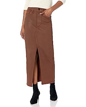 HUDSON Women's Reconstucted Midi Skirt | Amazon (US)