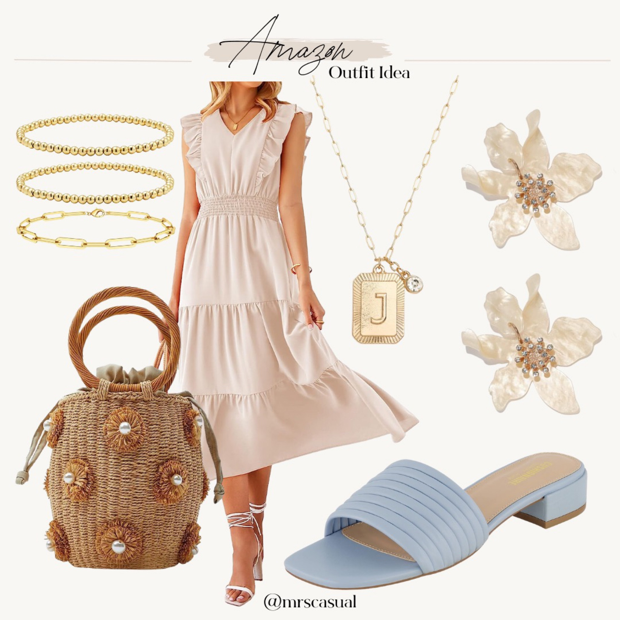 Amazon Easter dress outfit idea 

#LTKunder50 #LTKshoecrush #LTKSeasonal