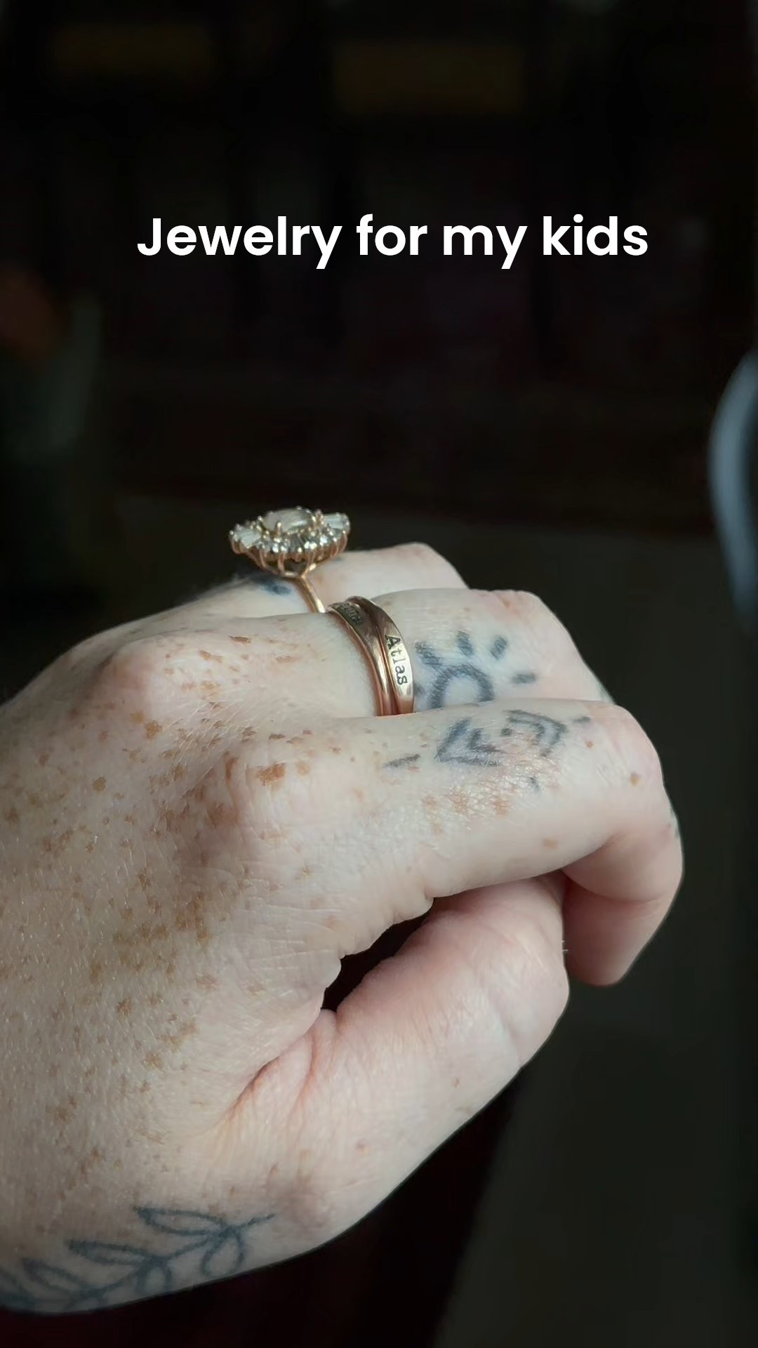 The perfect rings for my kids names and birthstones! 

#rings #momjewelry #namerings #birthstonerings 