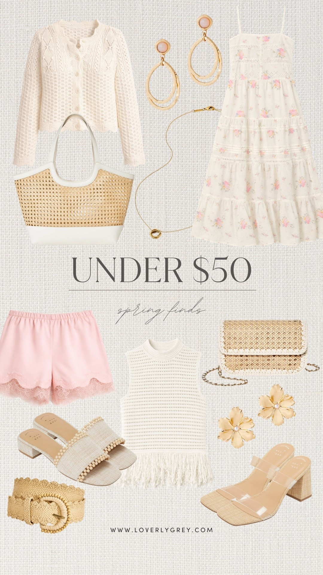 So many affordable finds for spring 💕

Loverly Grey, under $50, spring finds, spring fashion, spring outfit ideas, spring accessories, spring bags, spring shoes, spring heels, spring jewelry 

#LTKootd #LTKSeasonal