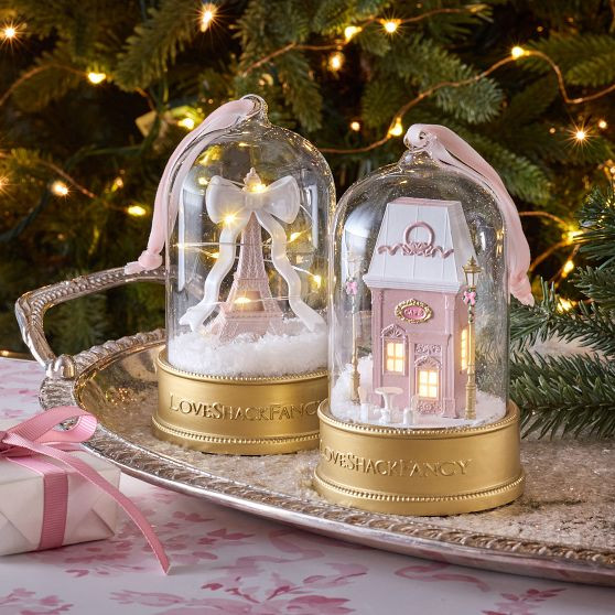 LoveShackFancy Cloche Ornaments | Pottery Barn Teen