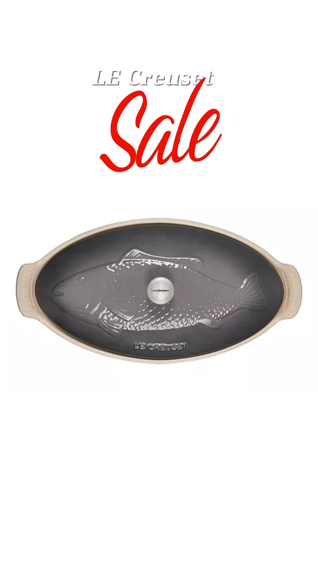 I heard people are looking for my favorite brand of cook wear! Happy to help. 
I searched for pieces under $200 to get a newbie some great finds. 
It’s perfectly fine, and fun, to hunt for pieces over time by color, etc
Le Creuset Oval Stoneware Fish 
* A striking presentation from oven to table, this baker perfect not only for baking, roasting, steaming, and broiling fish recipes – but also for roasting and steaming vegetables and meat, bubbling casseroles, one-dish meals and more. 
* Crafted from the finest quality stoneware to ensure food is cooked to perfection, the dish features a colorful glaze that is virtually nonstick for easy cleanup.
* Dimensions: 3.9" x 16.1" x 8.3"
* Manufacturer's 10-year limited warranty

#LTKWatchNow #LTKSaleAlert #LTKHome