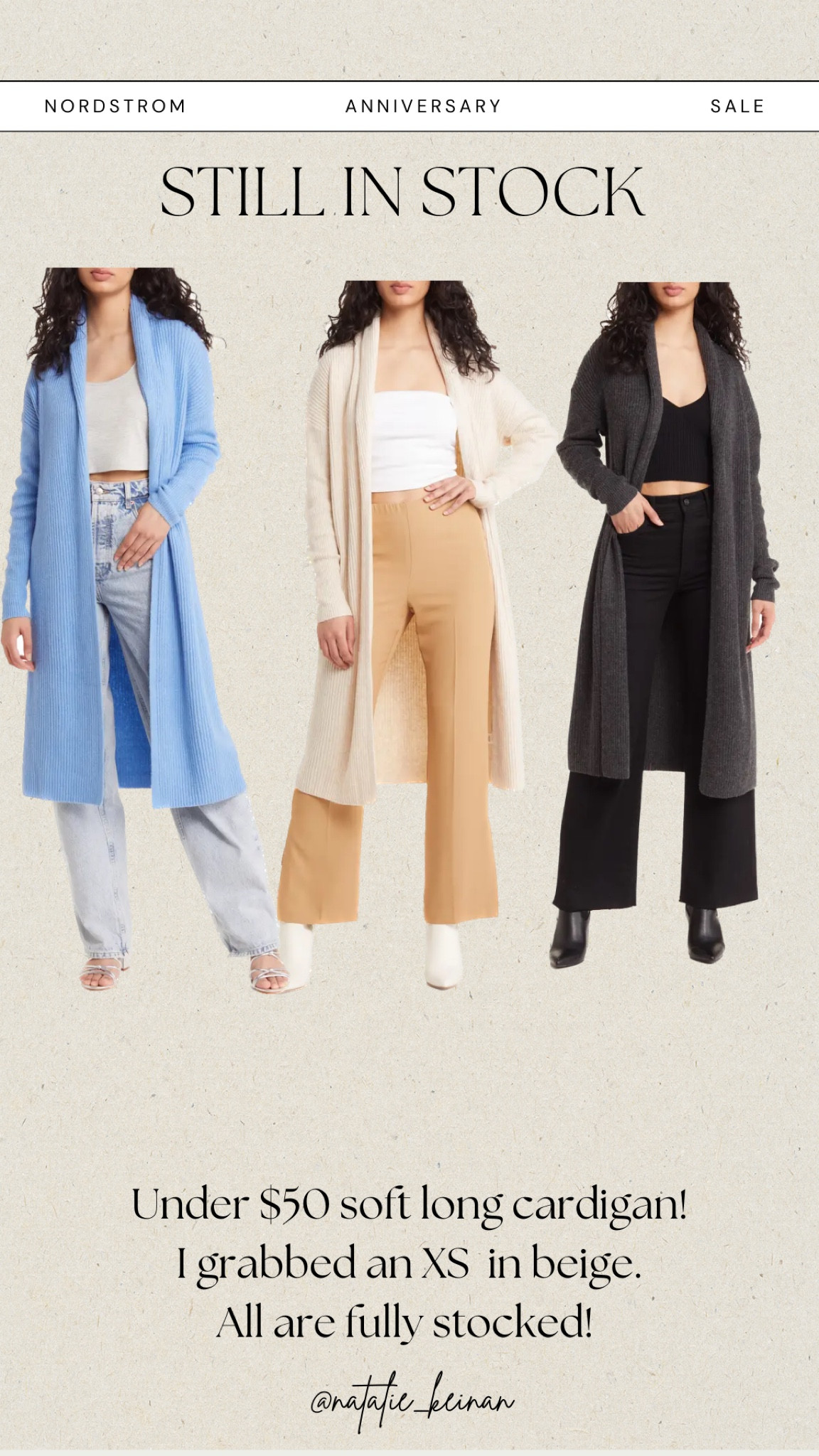 NSALE SOFT LONG CARDIGAN FULLy stocked! 

#LTKxNSale #LTKunder50 #LTKFind