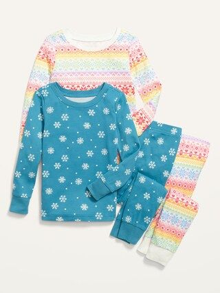 Unisex 4-Piece Pajama Set for Toddler &#x26; Baby | Old Navy (US)