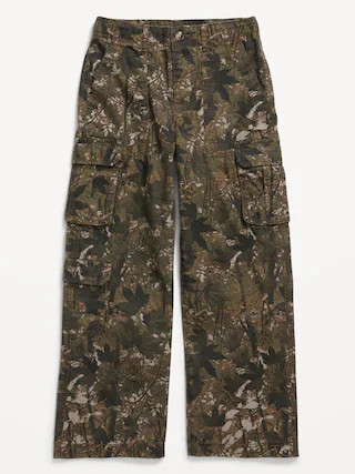Baggy Cargo Ripstop Pants for Boys | Old Navy (CA)