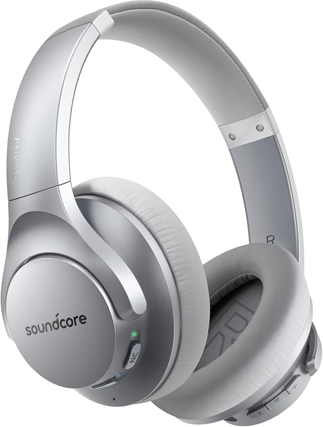 Soundcore Anker Life Q20 Hybrid Active Noise Cancelling Headphones, Wireless Over Ear Bluetooth H... | Amazon (US)