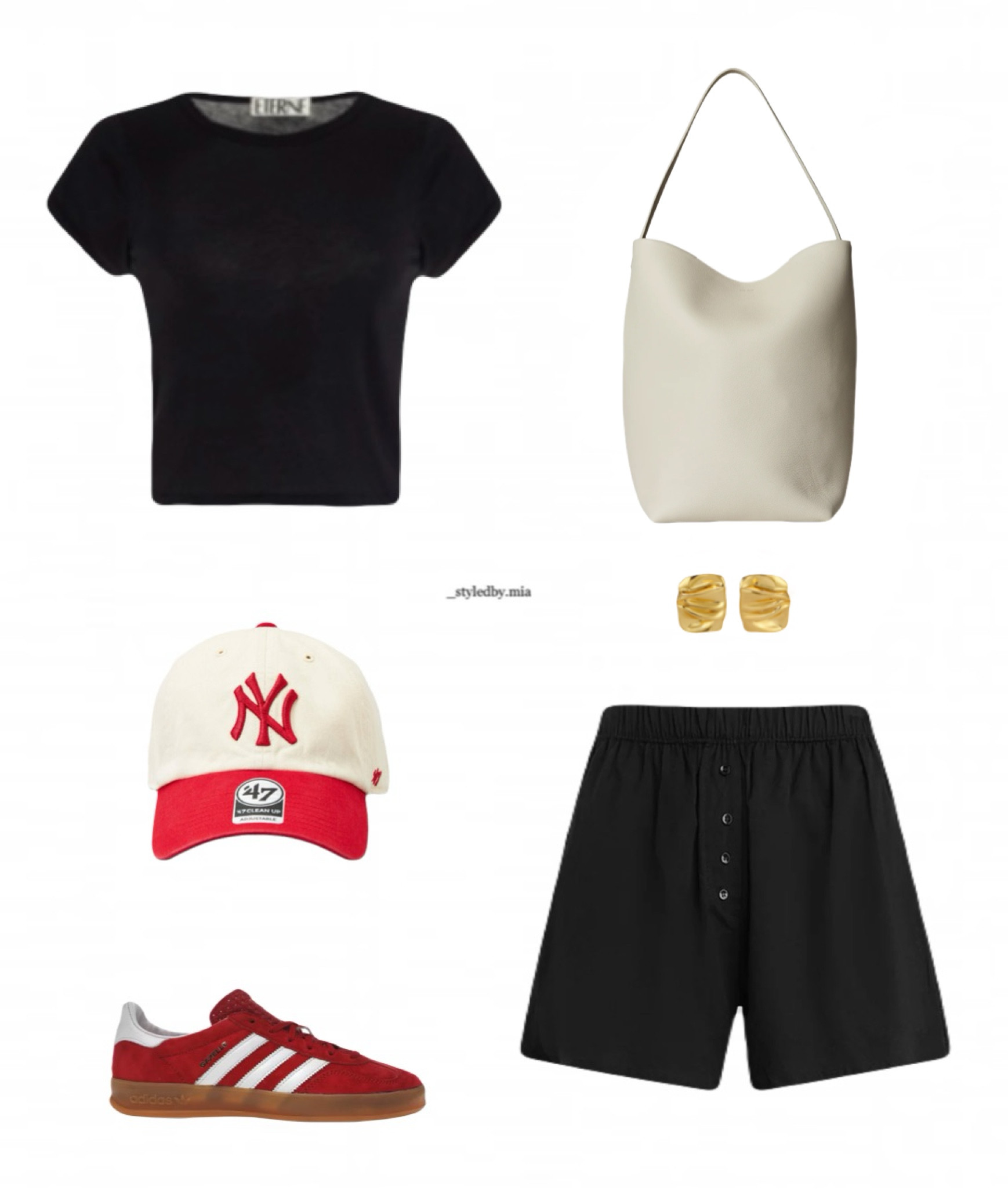 Hat is Yankees merch
Earrings are heaven mayhem
Shirts are leset 

#LTKStyleTip #LTKU #LTKSeasonal