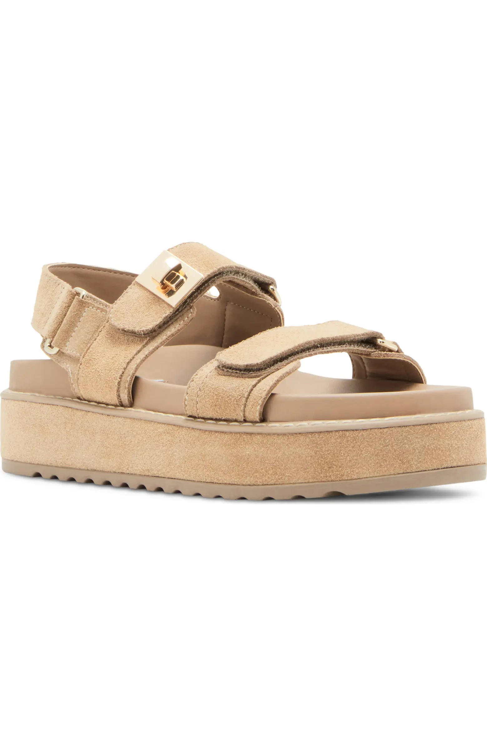 Steve Madden Bigmona Raffia Platform Sandal (Women) | Nordstrom | Nordstrom