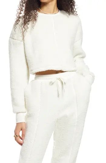 BP. Textured Fleece Sweatshirt | Nordstrom | Nordstrom