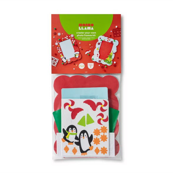 2pk Holiday Picture Frame Kit - Mondo Llama™ | Target
