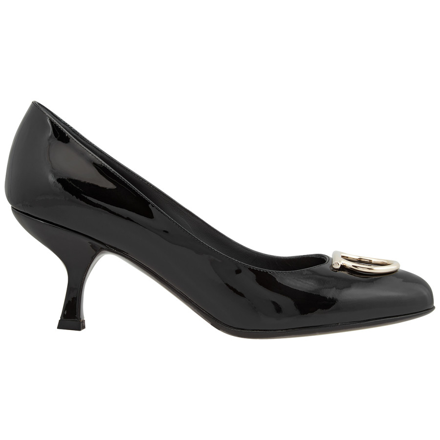Salvatore Ferragamo Ladies Zahir Gancini Court Pumps | Jomashop.com & JomaDeals.com