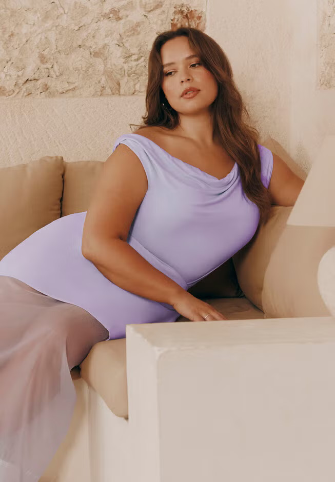 Asym Twist Sleeve Top | Eloquii