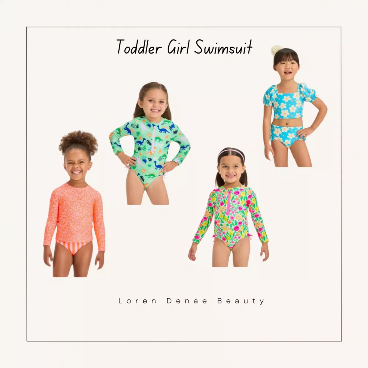 Toddler Girls' Tree Bikini Set - … curated on LTK