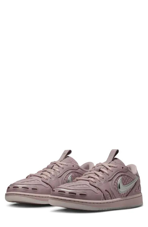Air Jordan 1 Low Method of Make Sneaker in Particle Rose/enigma Stone at Nordstrom, Size 7 | Nordstrom