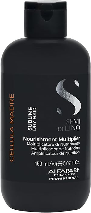 ALFAPARF MILANO Semi di Lino Sublime Cellula Madre Nourishing Multiplier for Dry Hair - Nourishes... | Amazon (US)
