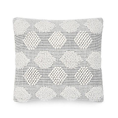 UGG® Huntington Square Throw Pillow in Charcoal | Bed Bath & Beyond